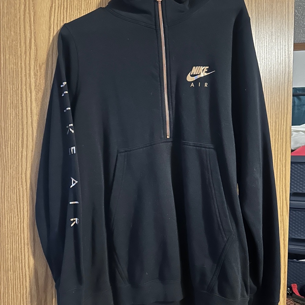 Nike Women’s Black Zip-Up Sweater